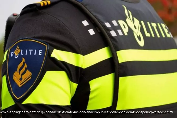 Politie vraagt man die jonge meisjes in Appingedam onzedelijk benaderde zich te melden, anders publicatie van beelden in Opsporing Verzocht