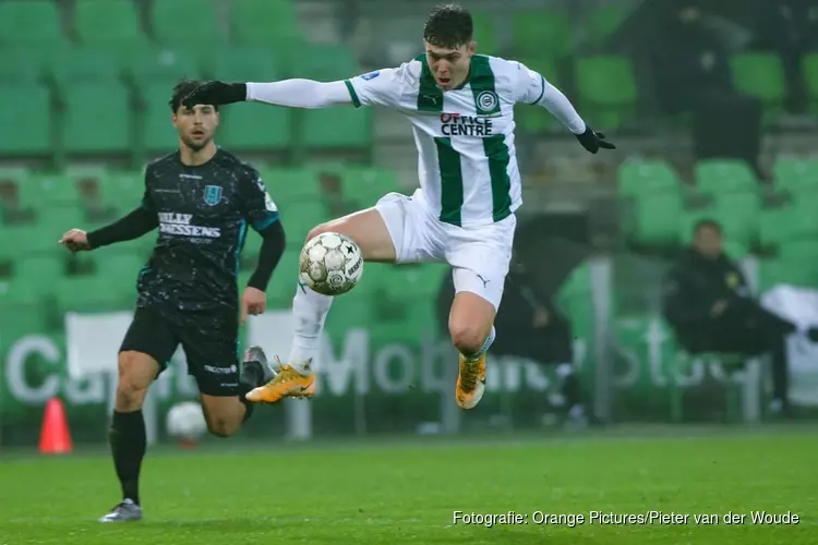 FC Groningen na rust langs RKC