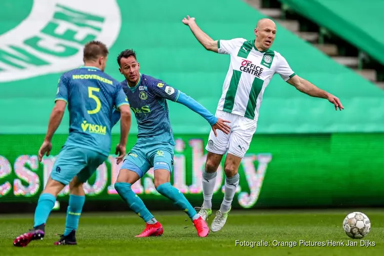 Sparta verrast FC Groningen in Euroborg en houdt zicht op play-offs