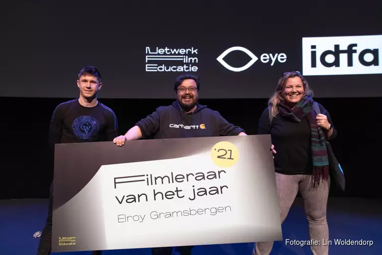 Elroy Gramsbergen is Filmleraar van het Jaar 2021