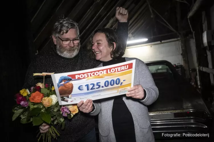 1 miljoen euro van de Postcode Loterij valt in Veendam
