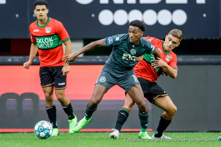 NEC pakt op valreep punt tegen FC Groningen