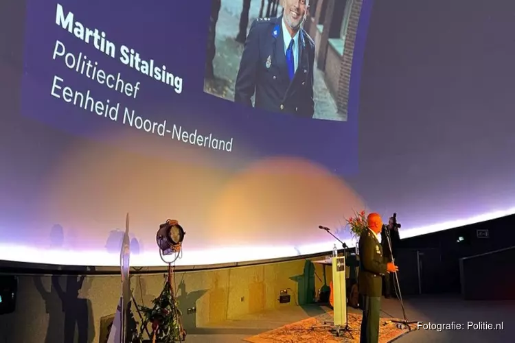 Martin Sitalsing geïnstalleerd als politiechef Noord-Nederland
