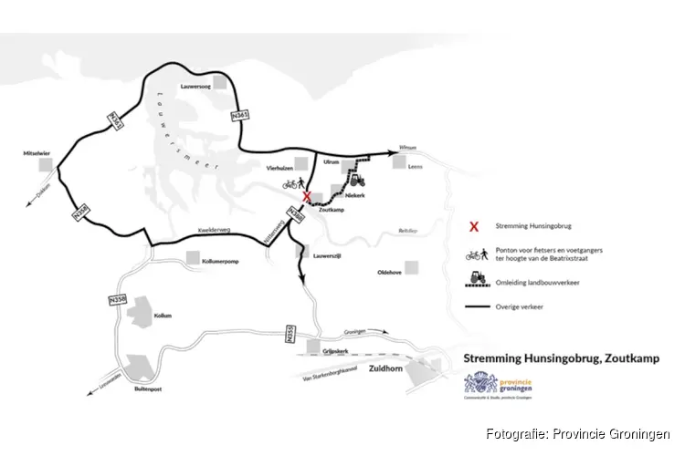 Panserweg in Zoutkamp negen dagen dicht